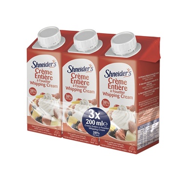 SHN. WHIPPING CREAM X3